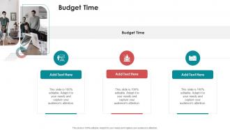 Budget Time In Powerpoint And Google Slides Cpb