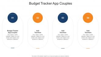 Budget Tracker App Couples In Powerpoint And Google Slides Cpb