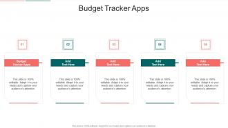 Budget Tracker Apps In Powerpoint And Google Slides Cpb
