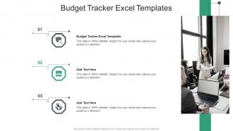Budget Tracker Excel Templates In Powerpoint And Google Slides Cpb