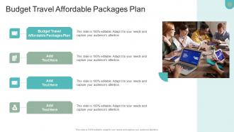Budget Travel Affordable Packages Plan In Powerpoint And Google Slides Cpb