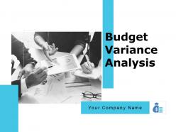 Budget variance analysis powerpoint presentation slides