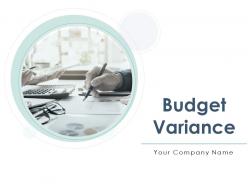 Budget variance powerpoint presentation slides