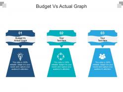 Budget vs actual graph ppt powerpoint presentation outline examples cpb