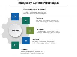 Budgetary control advantages ppt powerpoint presentation professional brochure cpb