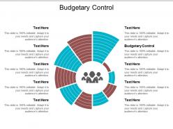 Budgetary control ppt powerpoint presentation model background cpb