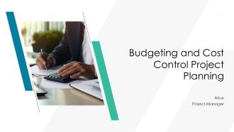 Budgeting And Cost Control Project Planning PPT Guidelines AT
