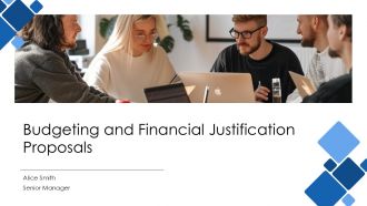 Budgeting And Financial Justification Proposals PPT Slides AT