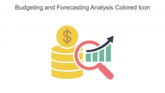 Budgeting And Forecasting Analysis Colored Icon In Powerpoint Pptx Png And Editable Eps Format