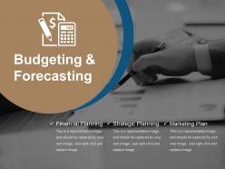 Budgeting and forecasting powerpoint ideas