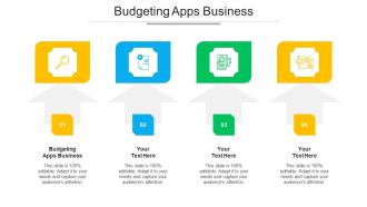Budgeting Apps Business Ppt Powerpoint Presentation Inspiration Guidelines Cpb