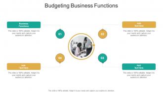 Budgeting Business Functions In Powerpoint And Google Slides Cpb
