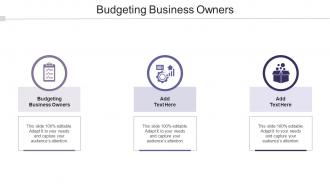 Budgeting Business Owners In Powerpoint And Google Slides Cpb