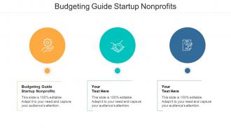 Budgeting guide startup nonprofits ppt powerpoint presentation model download cpb