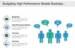 Budgeting high performance models business intelligence interactive marketing design cpb