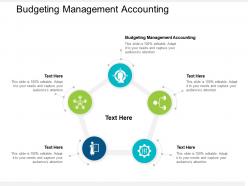 Budgeting management accounting ppt powerpoint presentation ideas file formats cpb