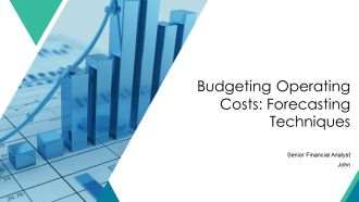 Budgeting Operating Costs Forecasting Techniques PPT PowerPoint AT