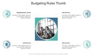 Budgeting Rules Thumb In Powerpoint And Google Slides Cpb
