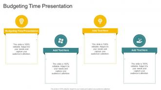Budgeting Time Presentation In Powerpoint And Google Slides Cpb