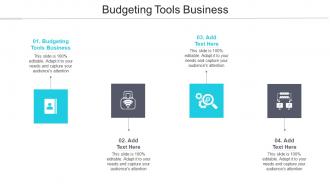 Budgeting Tools Business Ppt Powerpoint Presentation Icon Templates Cpb