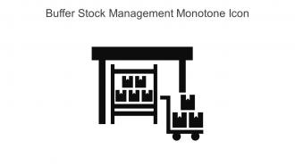 Buffer Stock Management Monotone Icon In Powerpoint Pptx Png And Editable Eps Format