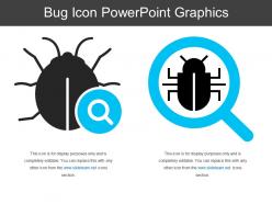 Bug icon powerpoint graphics