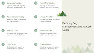 Bug Management Process PPT Template VA Customizable Images