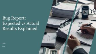 Bug Report Expected Vs Actual Results Explained PPT Designs AT Bug Report Expected Vs Actual Results Explained PPT Designs AT