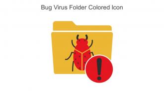 Bug Virus Folder Colored Icon In Powerpoint Pptx Png And Editable Eps Format