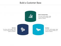 Build a customer base ppt powerpoint presentation layouts demonstration cpb