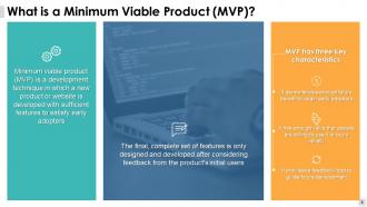 Build a minimum viable product powerpoint presentation slides