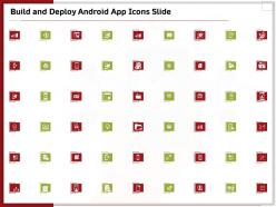 Build and deploy android app icons slide ppt demonstration