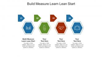 Build measure learn lean start ppt powerpoint presentation professional graphics download cpb