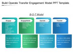 Build operate transfer engagement model ppt template