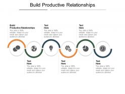 Build productive relationships ppt powerpoint presentation outline example cpb