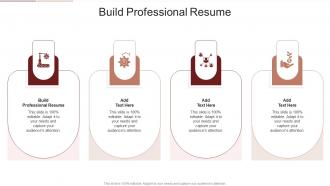 Build Professional Resume In Powerpoint And Google Slides Cpb