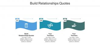 Build relationships quote ppt powerpoint presentation inspiration layouts cpb