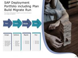 Build Run Icon With Gears Management Methodology Framework Technology Transformation