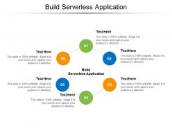 Build serverless application ppt powerpoint presentation styles mockup cpb