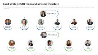 Build Strategic STO Team And Advisory Structure Ultimate Guide Smart BCT SS V