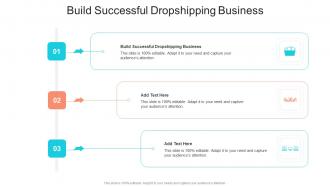 Build Successful Dropshipping Business In Powerpoint And Google Slides Cpb