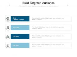 Build targeted audience ppt powerpoint presentation styles styles cpb