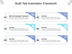 Build test automation framework ppt powerpoint presentation outline gallery cpb