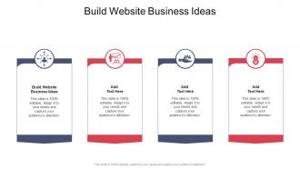 Build Website Business Ideas In Powerpoint And Google Slides Cpb