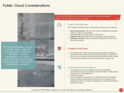 Building A Cloud Strategy Powerpoint Presentation Slides