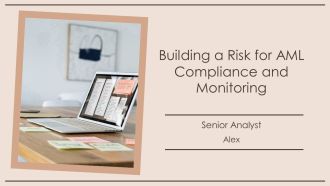 Building A Risk For AML Compliance And Monitoring PPT Slides AT