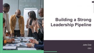 Building A Strong Leadership Pipeline Through Succession Planning PPT Guidelines AT