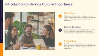 Building A Strong Service Culture PPT Structure AT Captivating Analytical