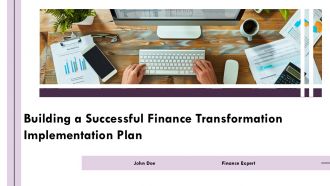 Building A Successful Finance Transformation Implementation Plan PPT Mockup AT