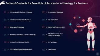 Building An AI Driven Future Essential Strategies For Business Success Training Ppt Engaging Professionally